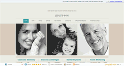 Desktop Screenshot of charlescountydental.com